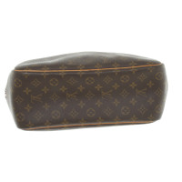 Louis Vuitton Deauville 35 aus Canvas in Braun