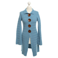 Goat Cardigan in blue