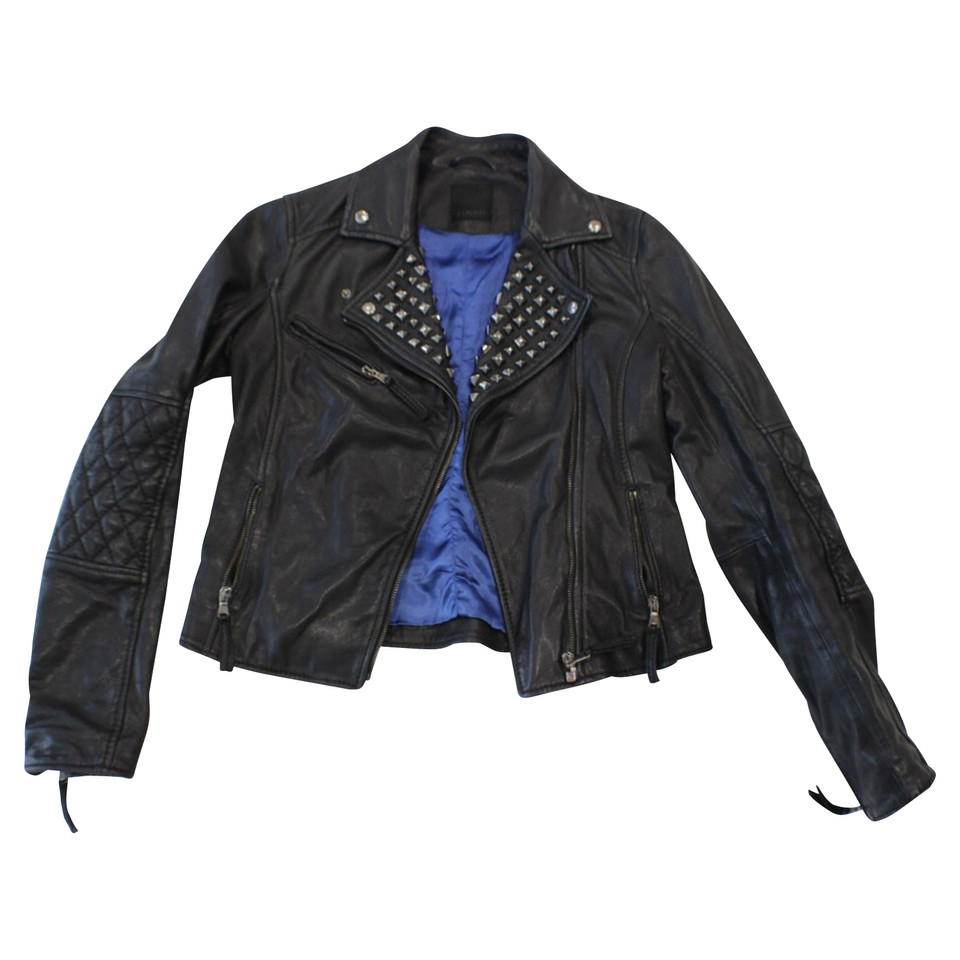 Pinko Leather Jacket with studs
