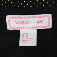Versace For H&M Zijden rok met pailletten