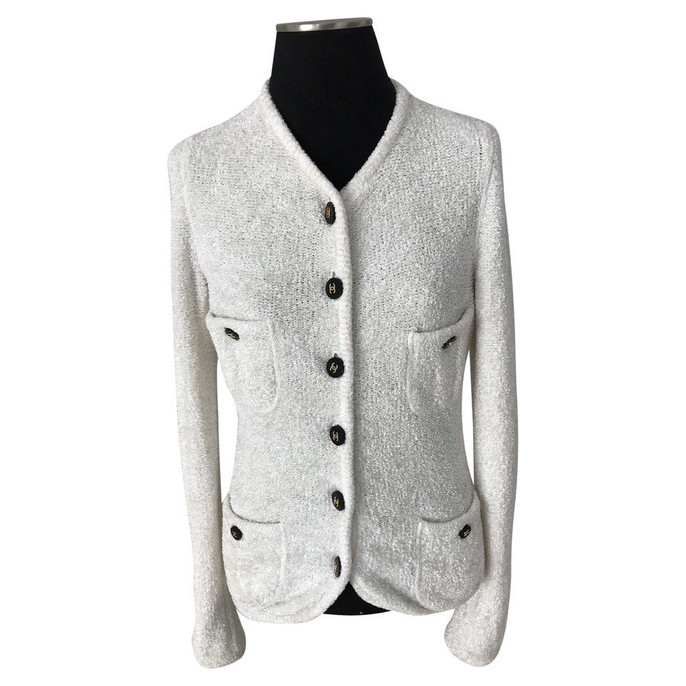 Chanel Cardigan in white