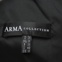 Arma Leather dress in black