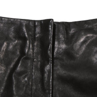 Alexander Wang Shorts Leather in Black