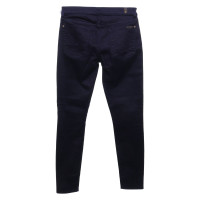 7 For All Mankind Broek in donkerblauw