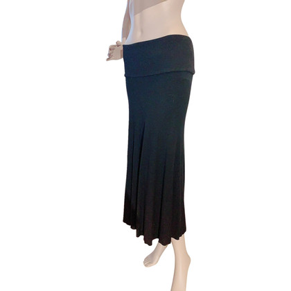 Donna Karan Skirt Viscose in Black