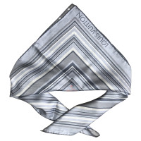 Louis Vuitton Schal/Tuch aus Seide in Grau