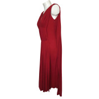 Alexander McQueen Dress Viscose in Red