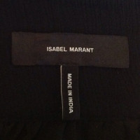 Isabel Marant Zijden rok met zwarte broderie 