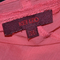 Kenzo Top aus Baumwolle und Seide