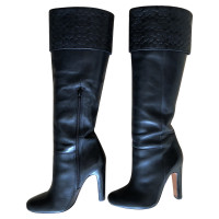 Coach bottes en cuir