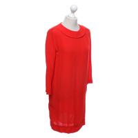 Victoria By Victoria Beckham Dress Viscose in Red