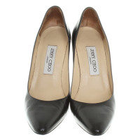 Jimmy Choo Black pumps glad leer