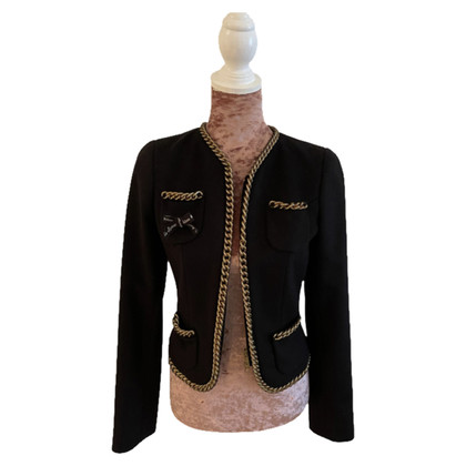 Frankie Morello Jacket/Coat Wool in Black