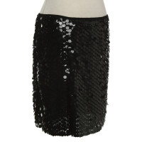 Armani Jeans Sequins skirt in black