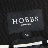 Hobbs Jacket in black / white