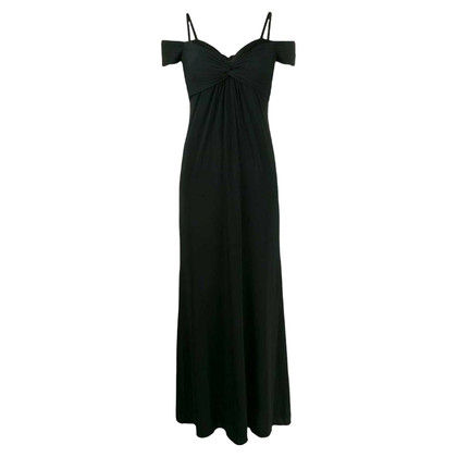 Moschino Kleid aus Viskose in Schwarz