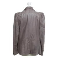 St. Emile Leather jacket in grey