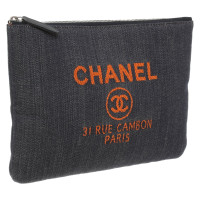 Chanel Bag/Purse Jeans fabric in Blue