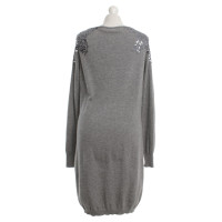 Hemisphere robe en cachemire gris