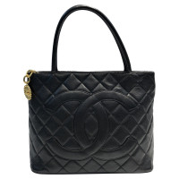 Chanel Medallion en Cuir en Noir