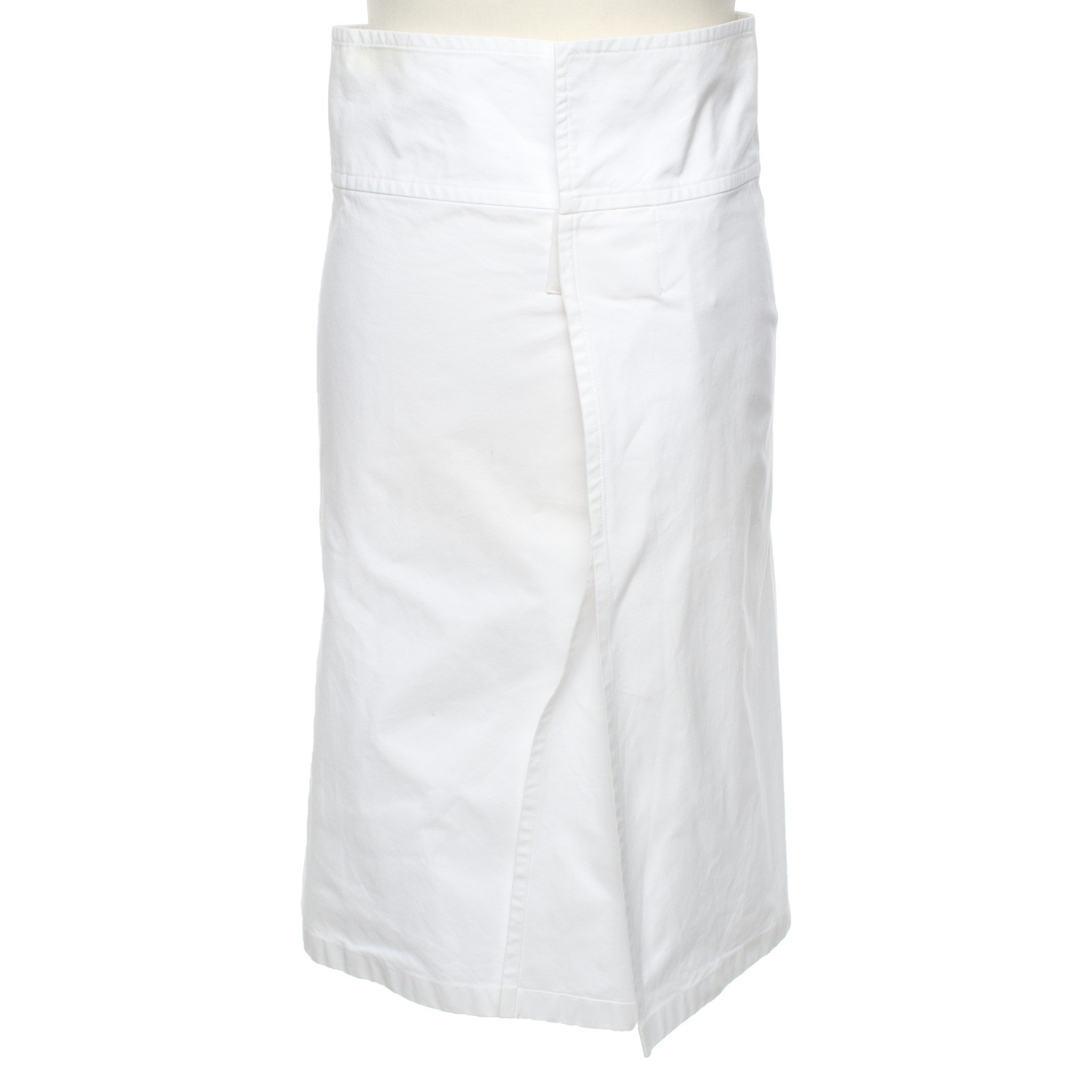 Jil Sander Skirt Cotton in White - Second Hand Jil Sander Skirt Cotton in  White buy used for 69€ (5892314)