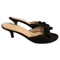 Sonia Rykiel Slippers/Ballerinas Suede in Black