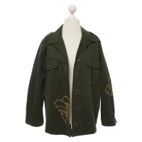 Luisa Cerano Jacket/Coat Cotton in Green