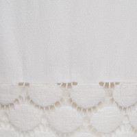 Diane Von Furstenberg Robe crème blanche