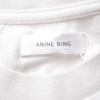 Anine Bing Top Cotton in Cream