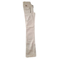 Moschino Love Hose aus Jeansstoff in Weiß