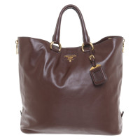 Prada Leather handbag in brown