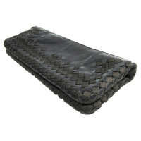 Bottega Veneta Clutch en Cuir en Noir