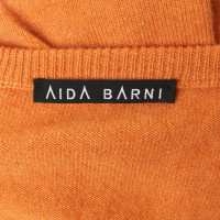 Aida Barni Maglione di cashmere in arancione