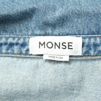 Monse Top Jeans fabric in Blue