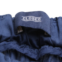 Closed Stoffhose in Blau