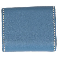 Hermès Accessoire aus Leder in Blau