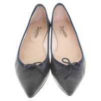 Repetto Ballerine en bleu foncé