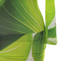Just Cavalli Robe avec motif feuilles