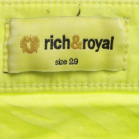 Rich & Royal Jeans in Neongrün