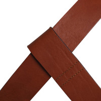 Iris & Ink Leather Belt in Brown