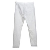 Isabel Marant Etoile Pantalon en coton en blanc