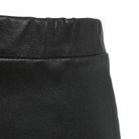 Arma leather skirt