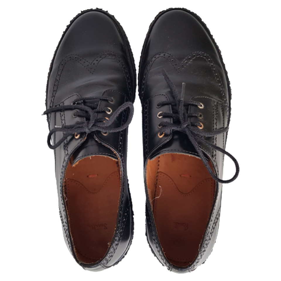 Paul Smith Chaussures à lacets en Cuir en Noir