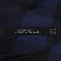 All Saints Dress with checked pattern