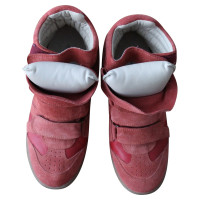 Isabel Marant Sneakers Leer in Rood