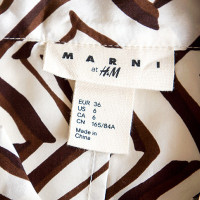 Marni For H&M Silk dress with pattern 