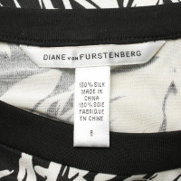 Diane Von Furstenberg Robe en regard tropical
