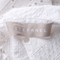 Stefanel Capispalla in Cotone in Bianco