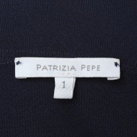 Patrizia Pepe Knit sweater in dark blue