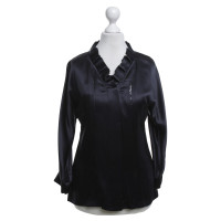 Armani Jeans satin de soie Top